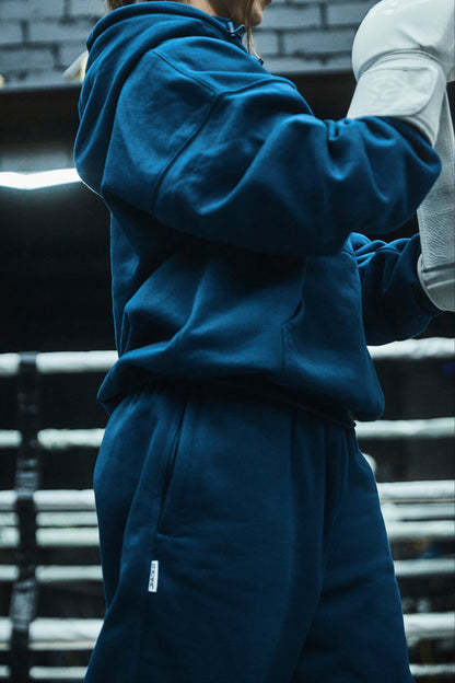Navy Adjustable Cuff Trackpants