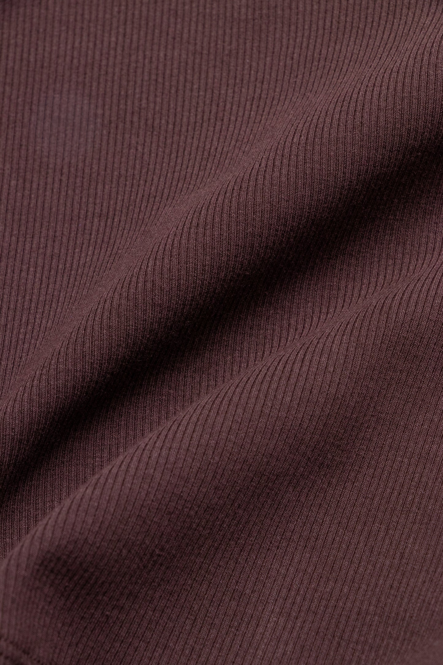 Dark Brown Ribbed Shelf bra Tank