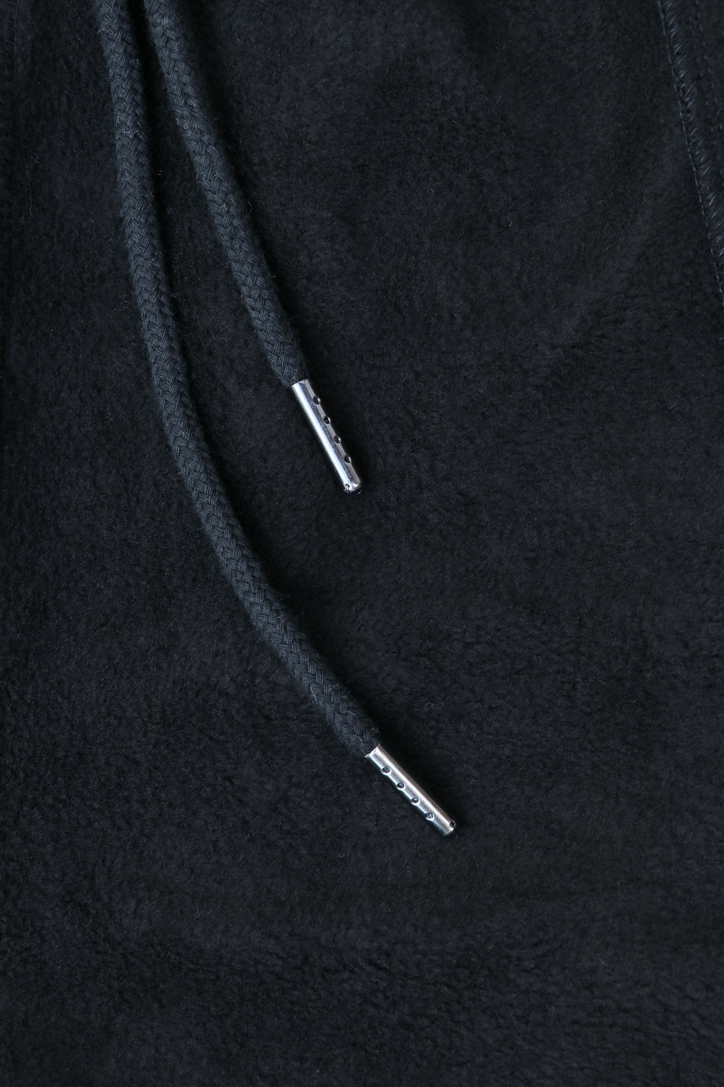 Black Adjustable Cuff Trackpants