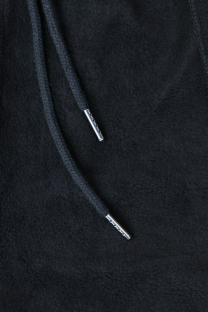 Black Adjustable Cuff Trackpants