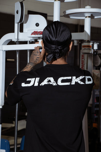 BLACK HEAVYWEIGHT TEE