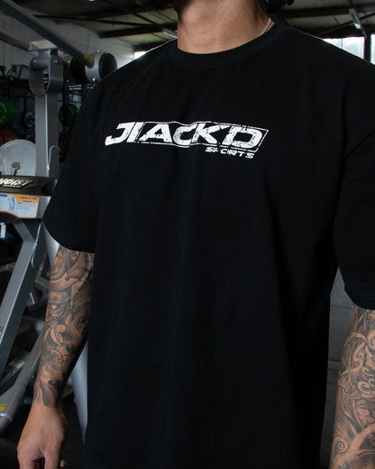 BLACK HEAVYWEIGHT TEE