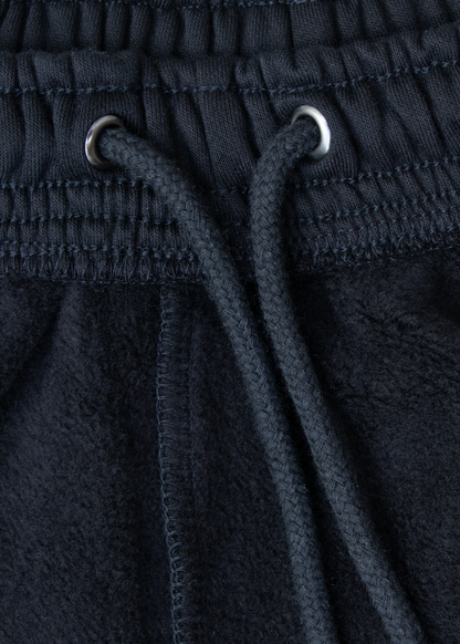 Black Adjustable Cuff Trackpants