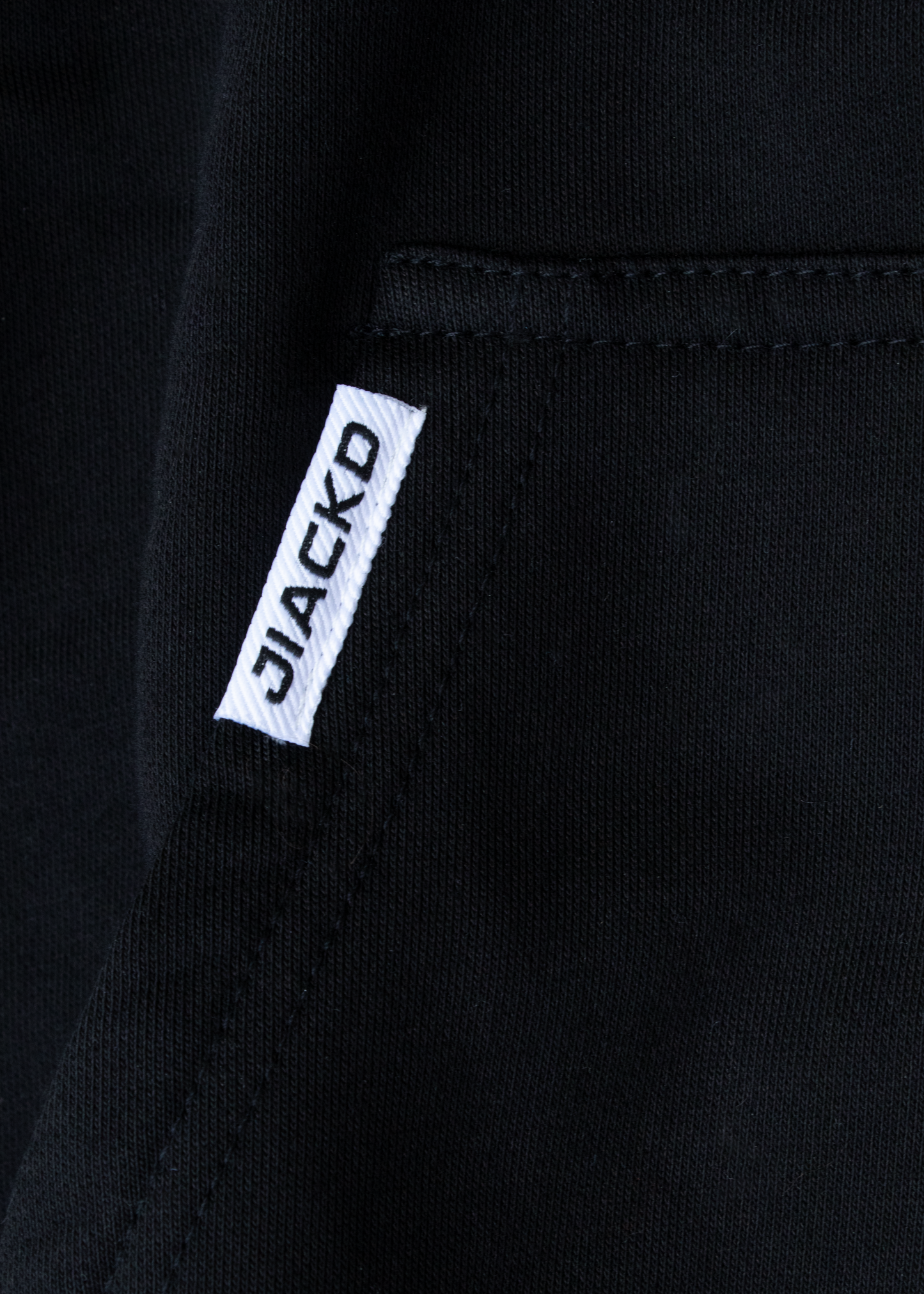 Black Quarterzip Hoodie